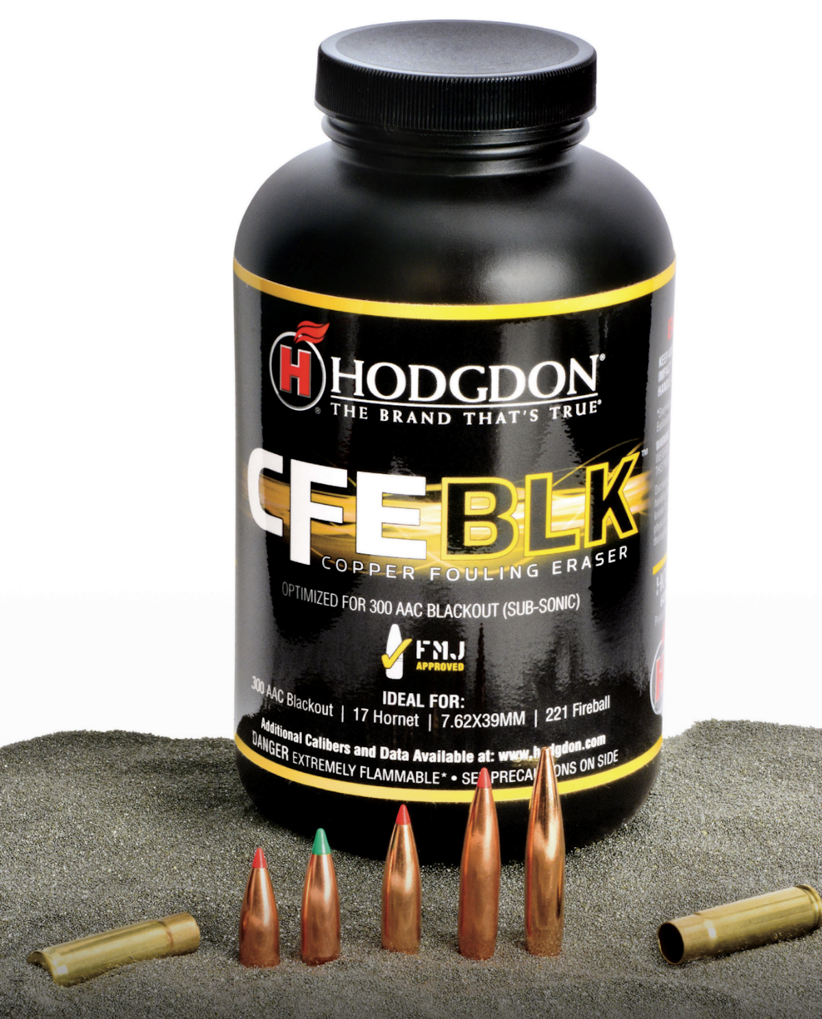 Hodgdon created the new CFE BLK powder specifically for the 300 Blackout.