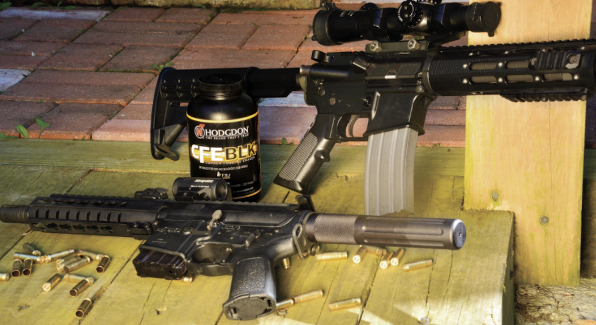 The author used RCBS dies, new Hornady brass, and Federal Small Rifle primers to build 300 Blackout handloads.