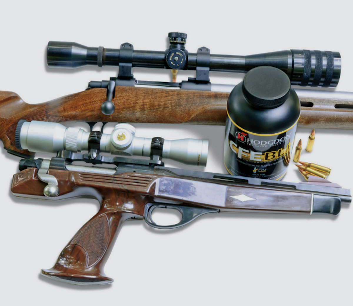 Regardless of whether the .221 Fireball cartridge is used in a Remington XP-100 pistol or a Cooper Model 21 rifle, CFE BLK is one of the very best propellants available for use in handloads.