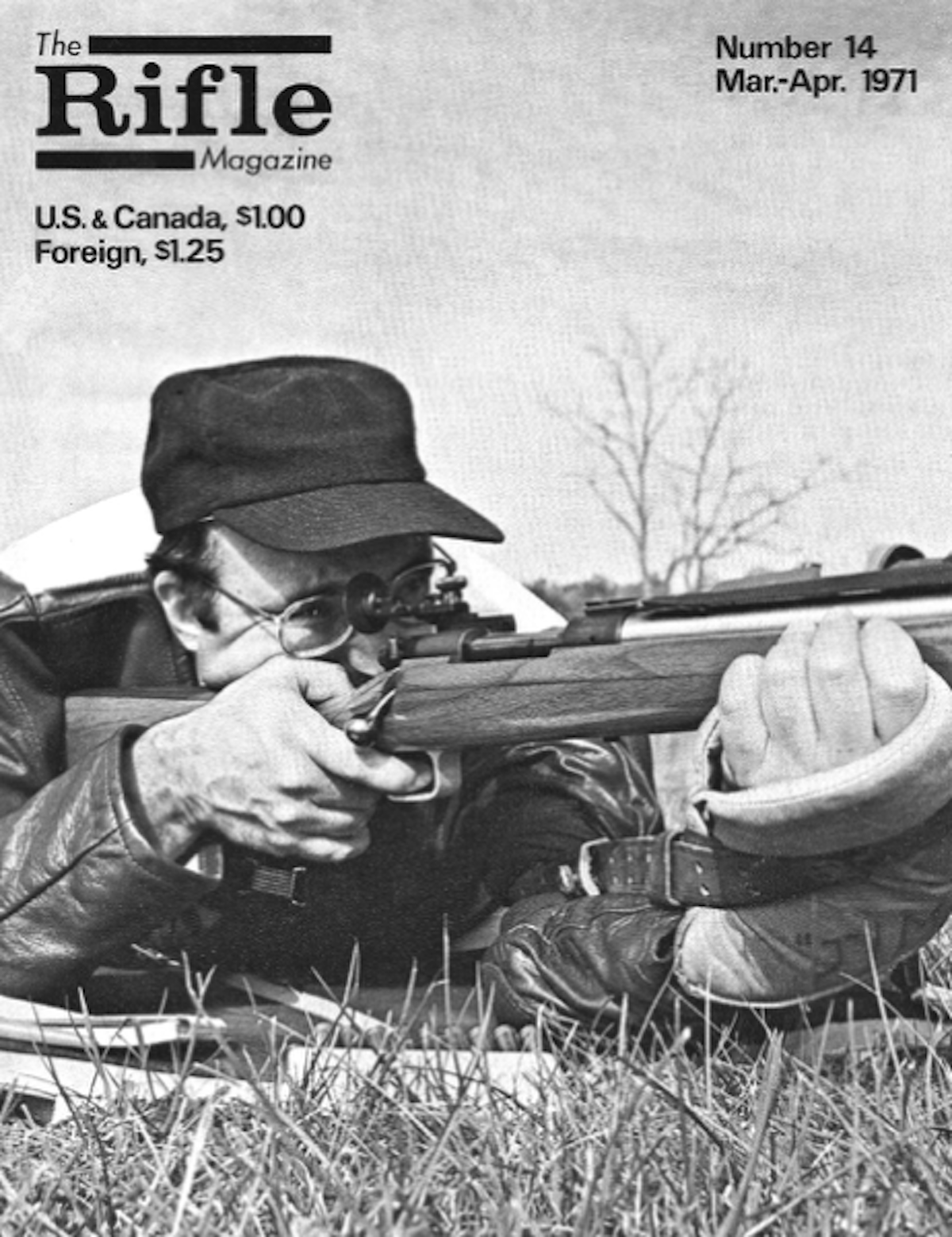 Jim and his prize 300 Win. Mag. Winchester Model 70 with custom stock graced the cover of the March-April 1971 issue of Rifle magazine.