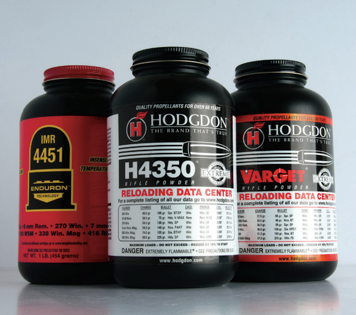 Hodgdon's H4350 is the gold standard in 6.5 Creedmoor powders.