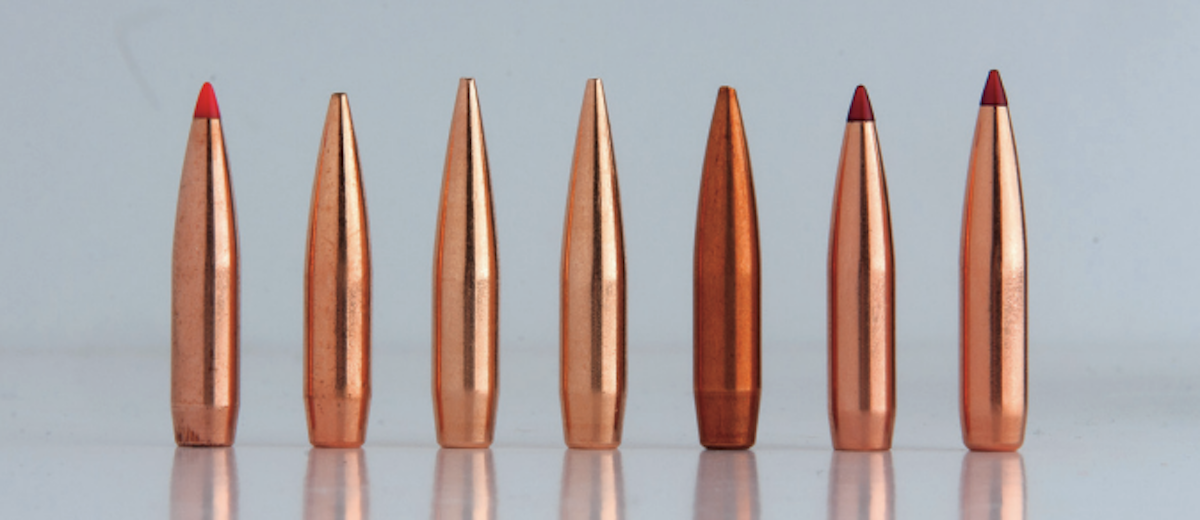 Good long-range match bullets for the 6.5 Creedmoor.