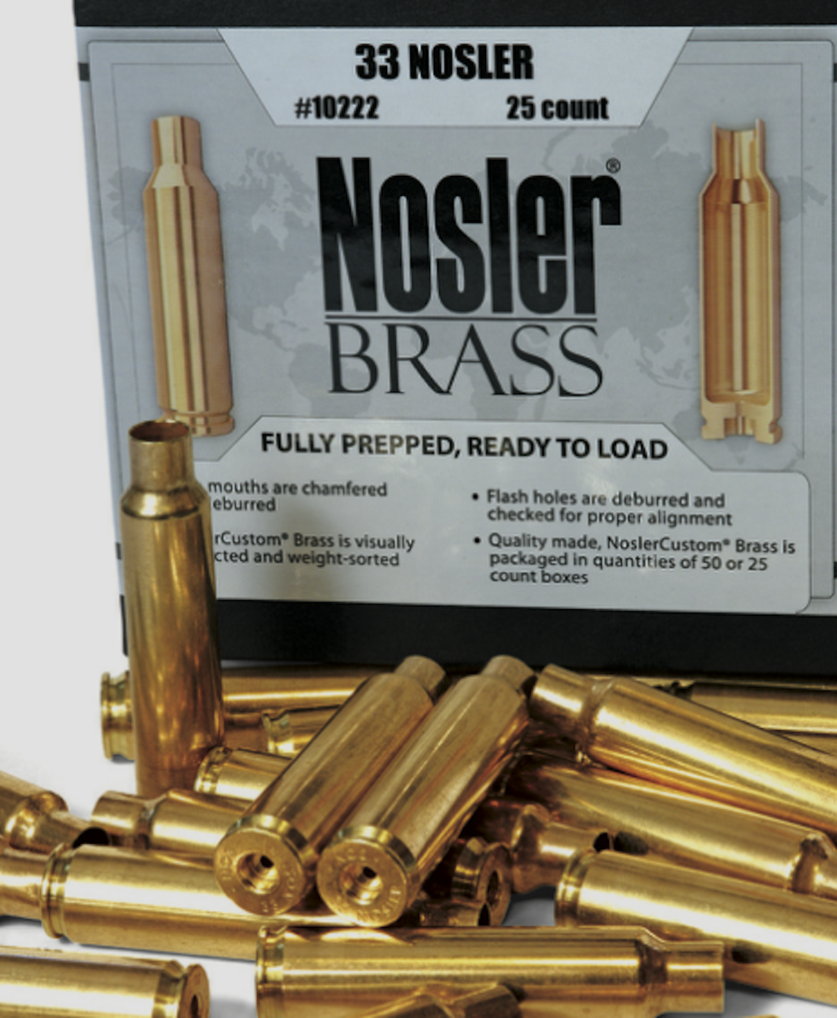 The author recommends using highly engineered, premium bullets that are known for producing excellent terminal performance when handloading the 33 Nosler.