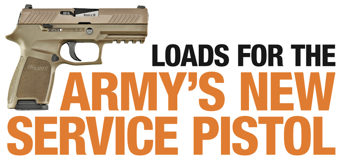 Loads for the Army's New Service Pistol