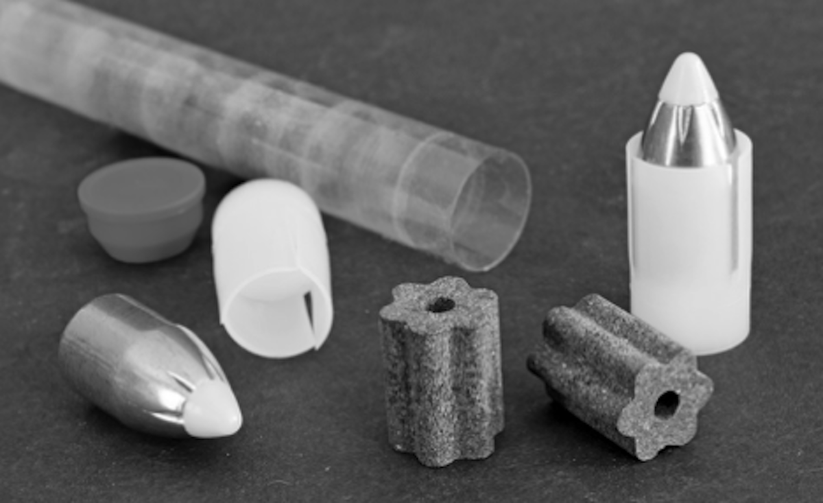 FireStar pellets can be oriented either end down in a barrel because there's no igniter surface.