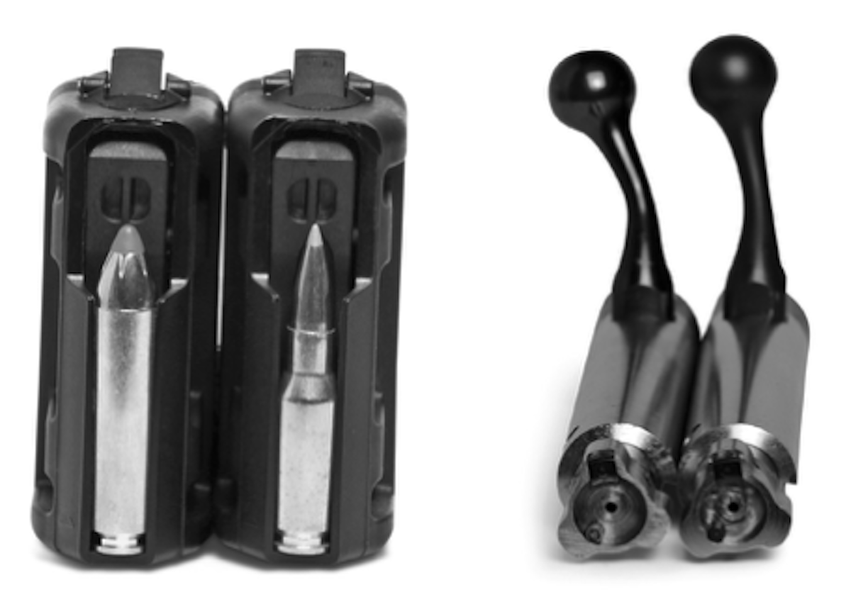Converting the Ruger bolt-action rifles required rebarreling and opening up the bolt heads.