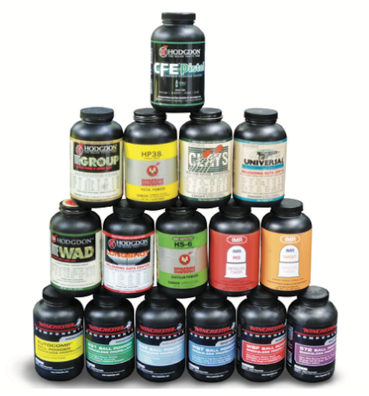 There is no scarcity of suitable powders for loading the 45 ACP. You can't go wrong with these 16 powders from Hodgdon, IMR, and Winchester.