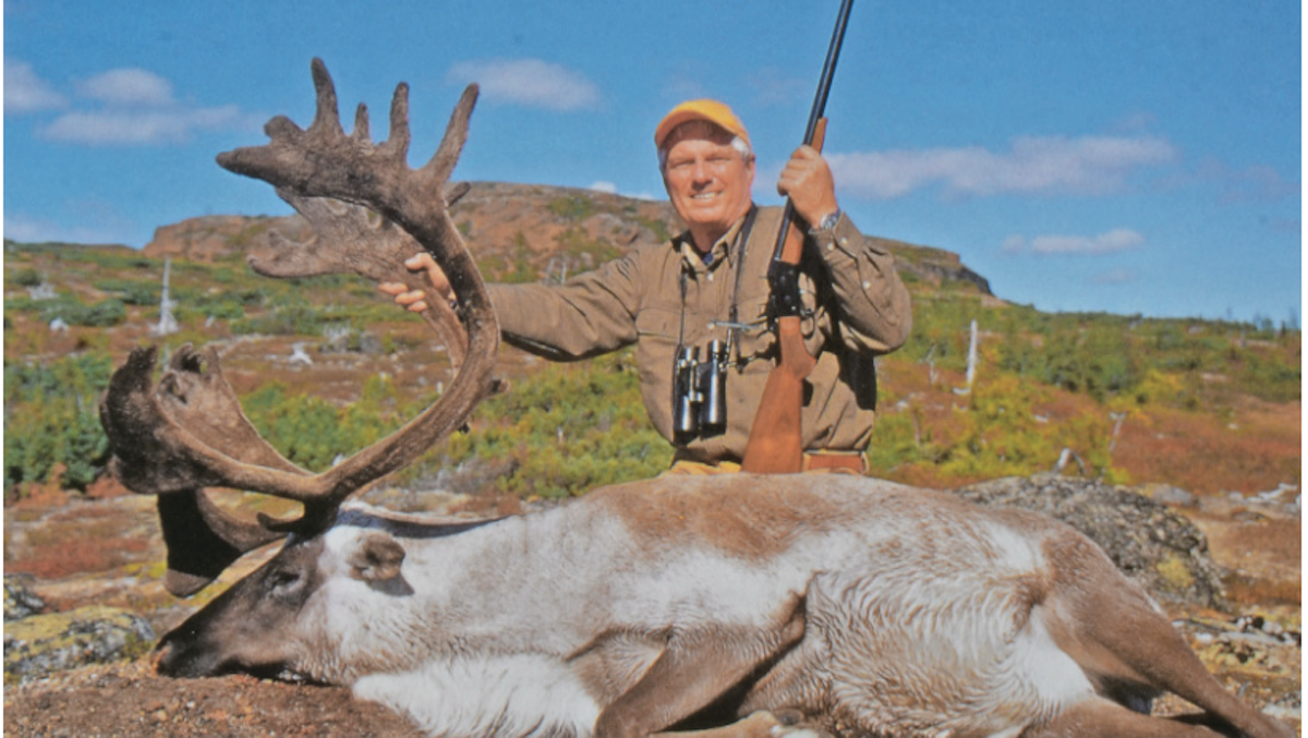 Newfoundland caribou taken with 45-70