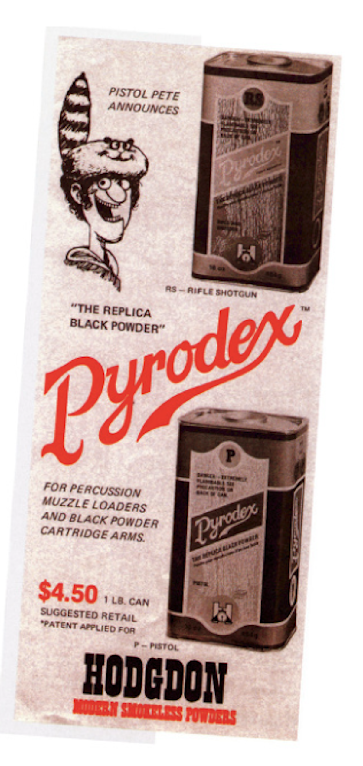 Pyrodex black powder substitute