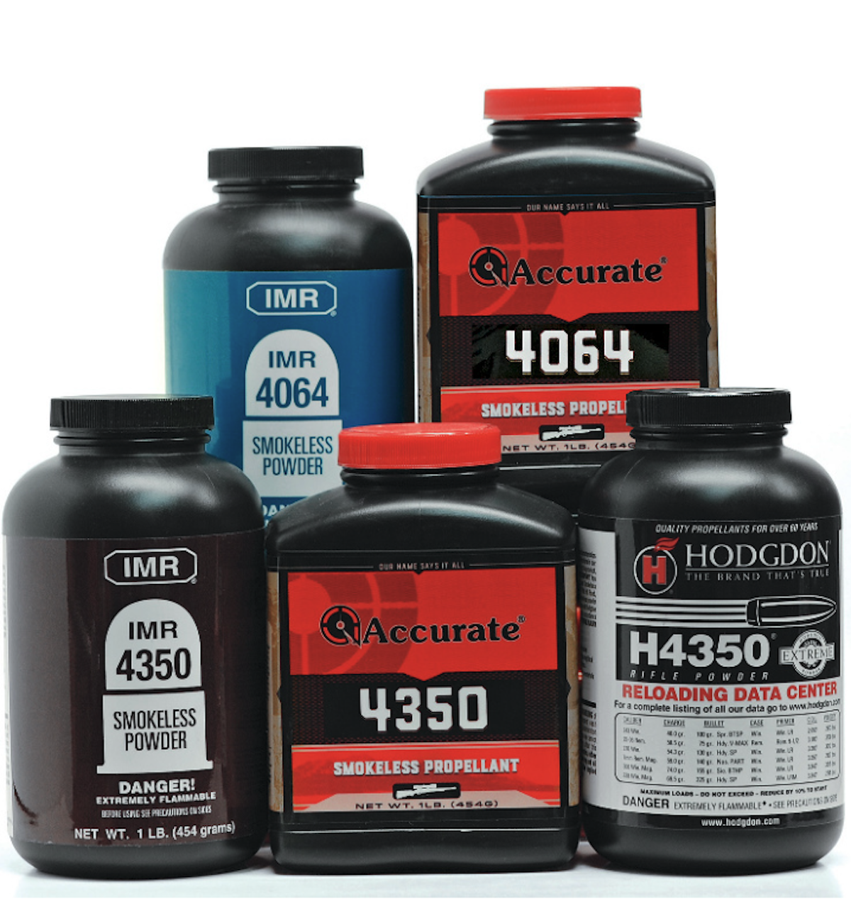 IMR Hodgdon and Accurate similar number powders