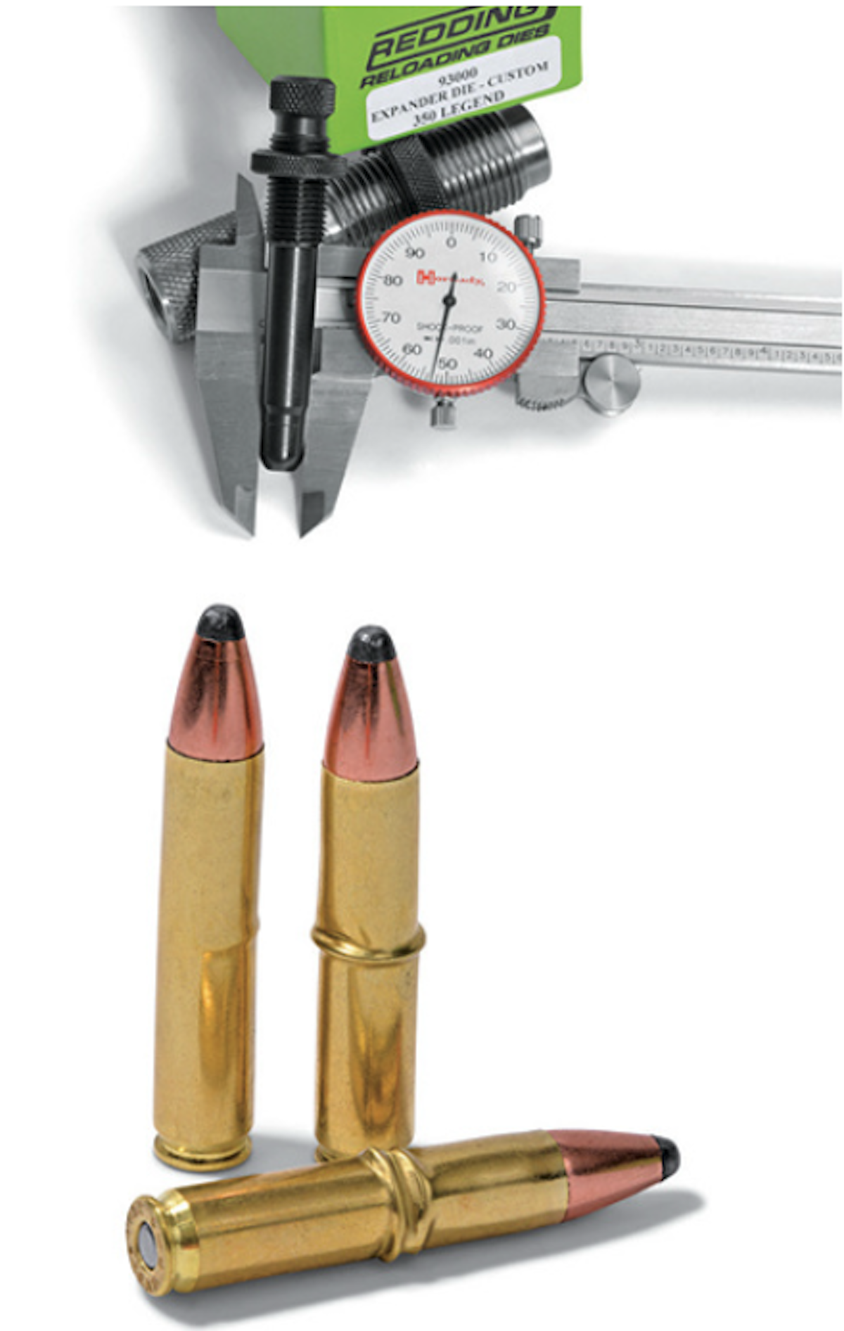 350 Legend reloading dies and cartridges