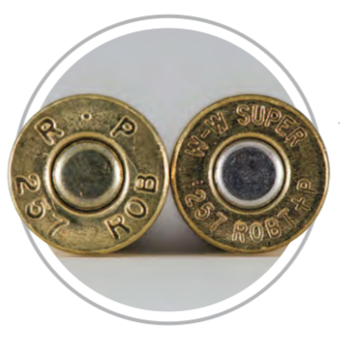257 Roberts and 257 Roberts +P cartridge comparison