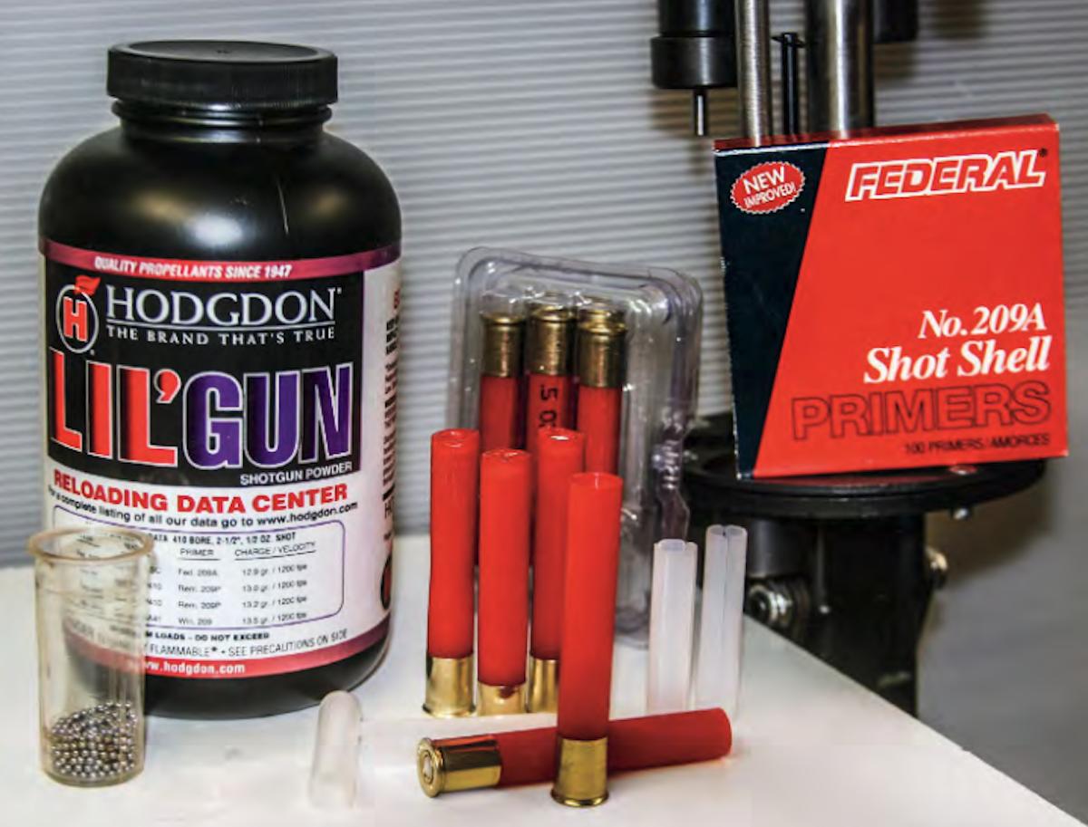 Hodgdon Lil'Gun powder for 410 TSS shotshell loading
