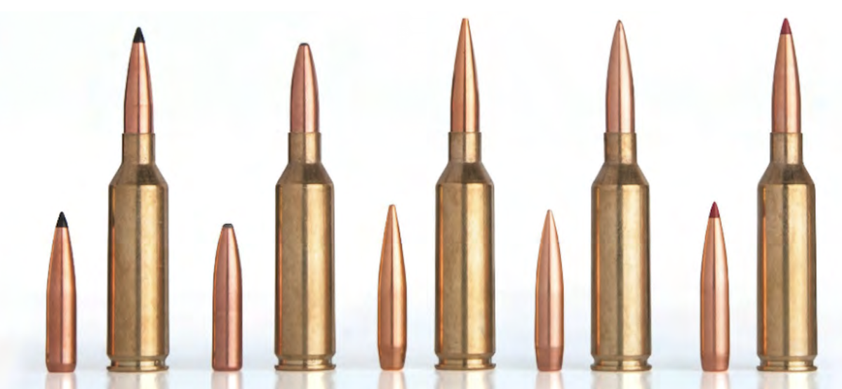 6.5 PRC cartridge and bullets