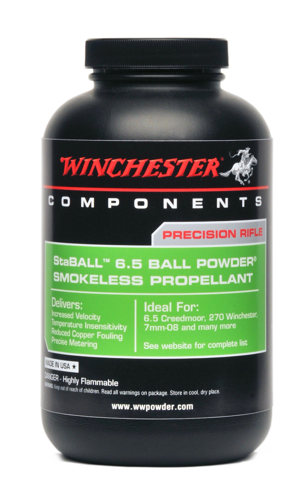 Winchester StaBALL 6.5 powder