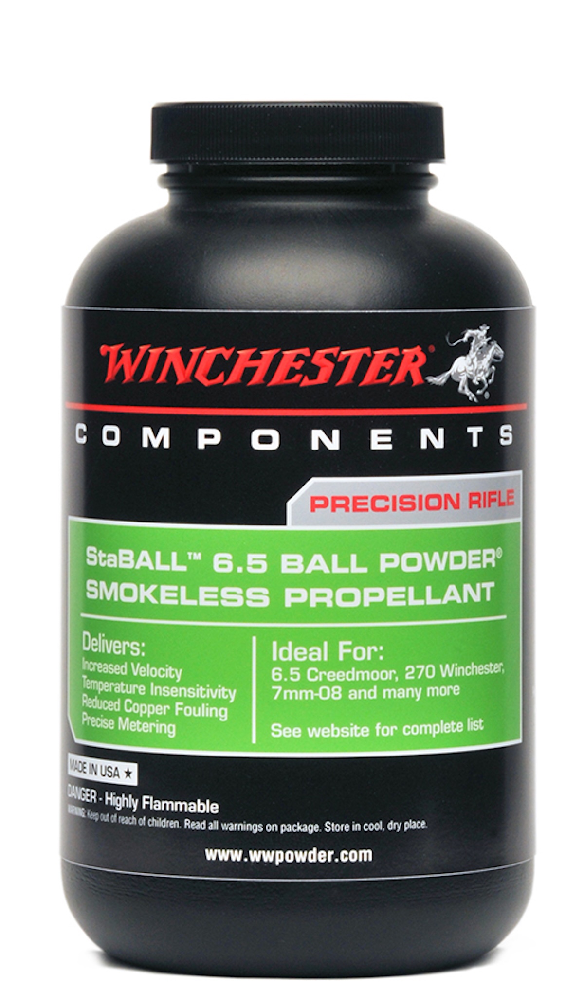 Winchester StaBALL 6.5 powder